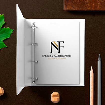 Logotipo NYF – Mockup Pasta