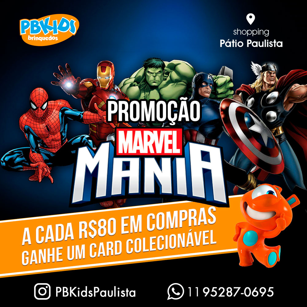 Promoção Marvel Mania